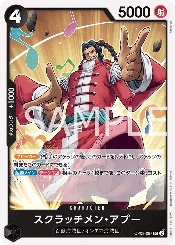 スクラッチメン・アプー