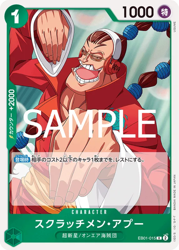 スクラッチメン・アプー