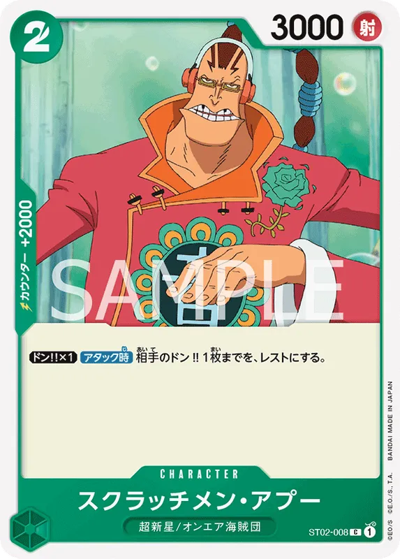 スクラッチメン・アプー