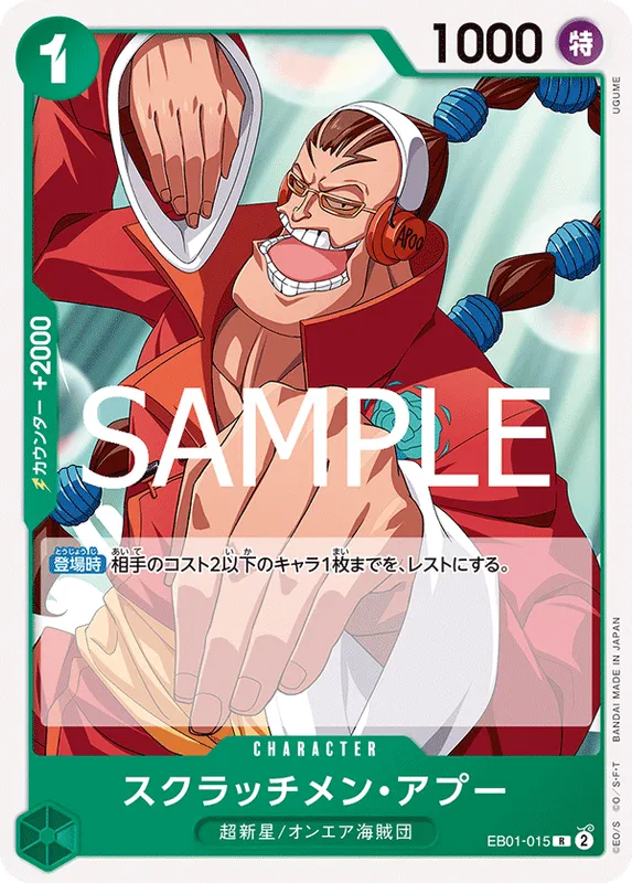 スクラッチメン・アプー