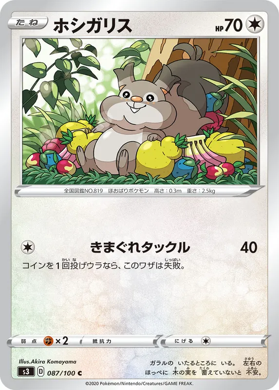ホシガリス