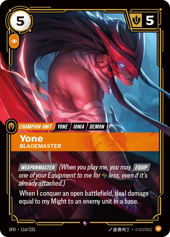 Yone, Blademaster