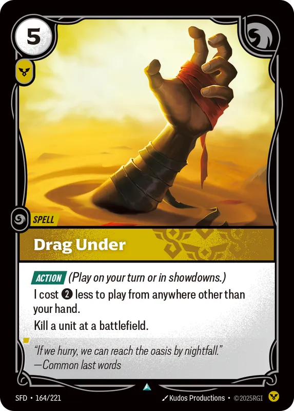 Drag Under