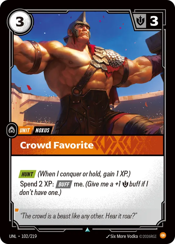 Crowd Favorite