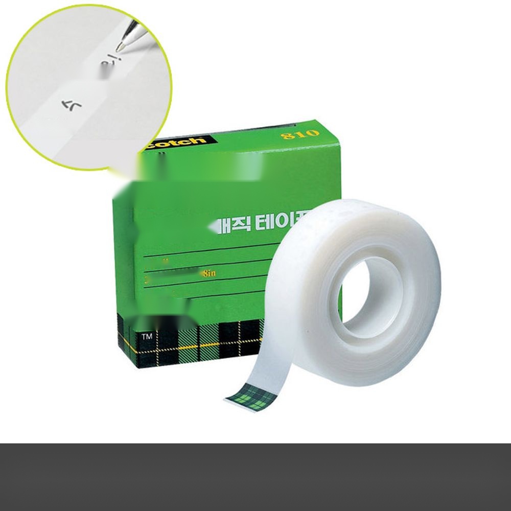 3M 스카치 매직테이프 810R 리필 폭18mm 길이32m 1개