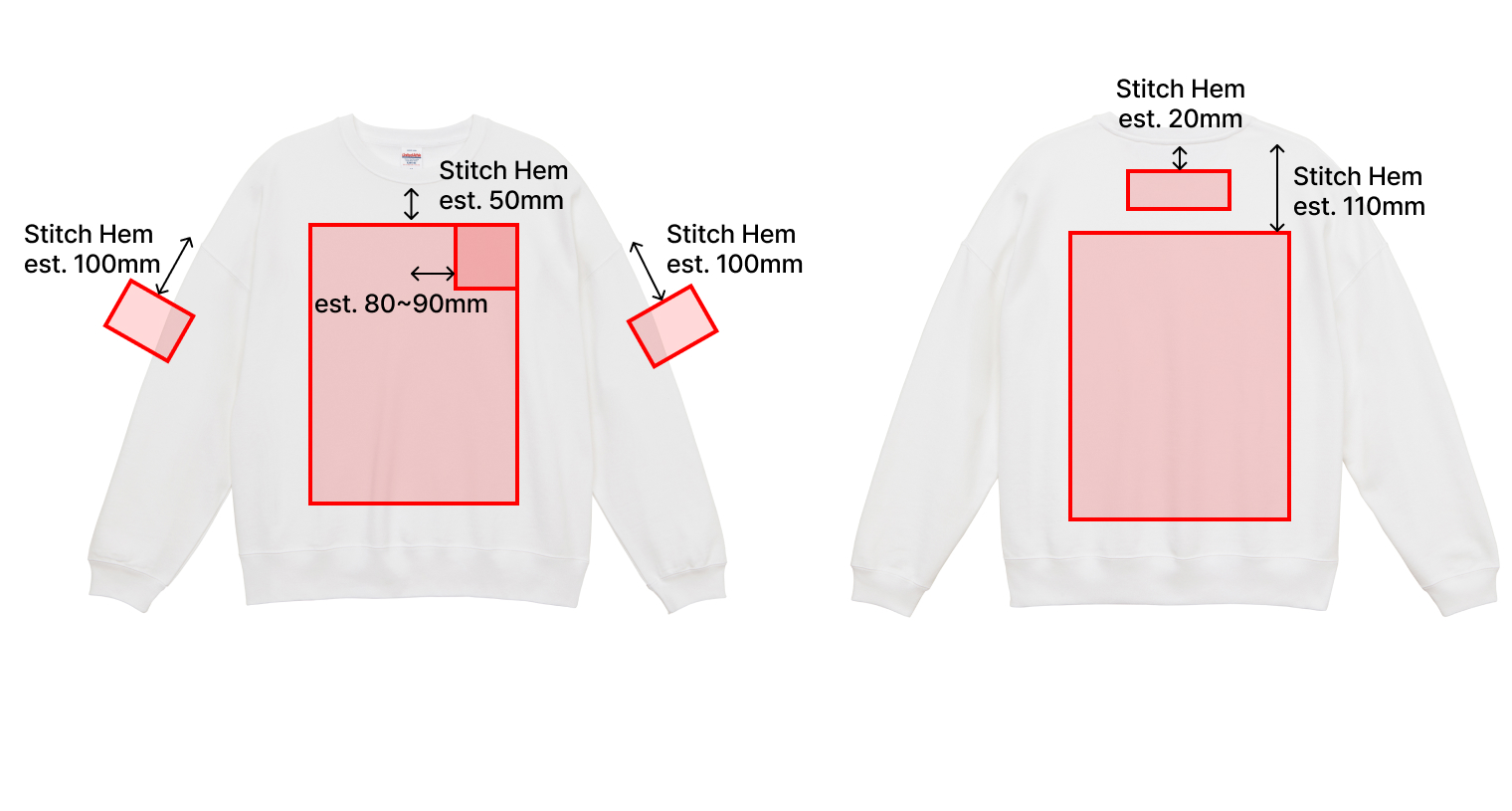 [5205] 4.1oz 드라이 루즈핏 티셔츠 가이드 이미지 1