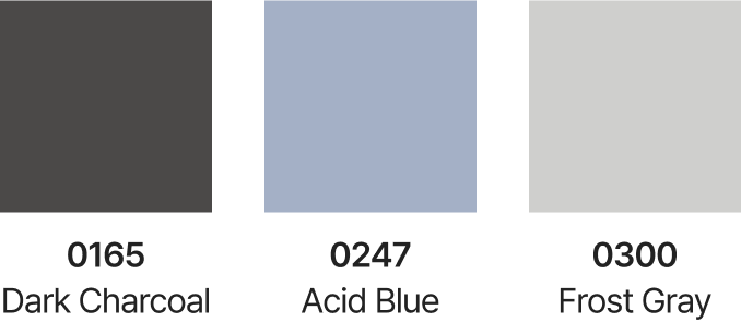 [5509-01] 4.1oz 드라이 루즈핏 티셔츠 색상 안내 이미지 2