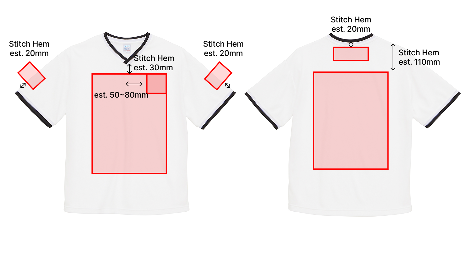 [5927-01] 4.1oz 드라이 루즈핏 티셔츠 가이드 이미지 1