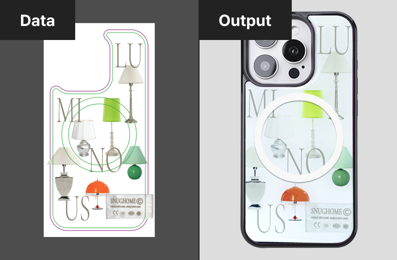 MagSafe Ring Area (No Print)