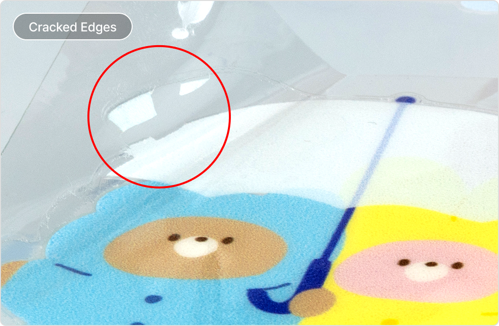 스티커 부착 시 유의사항