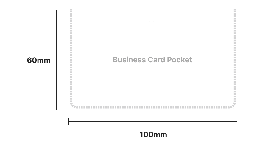 Business Card Pocket size
