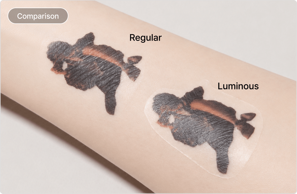 Comparison - Regular vs Luminous