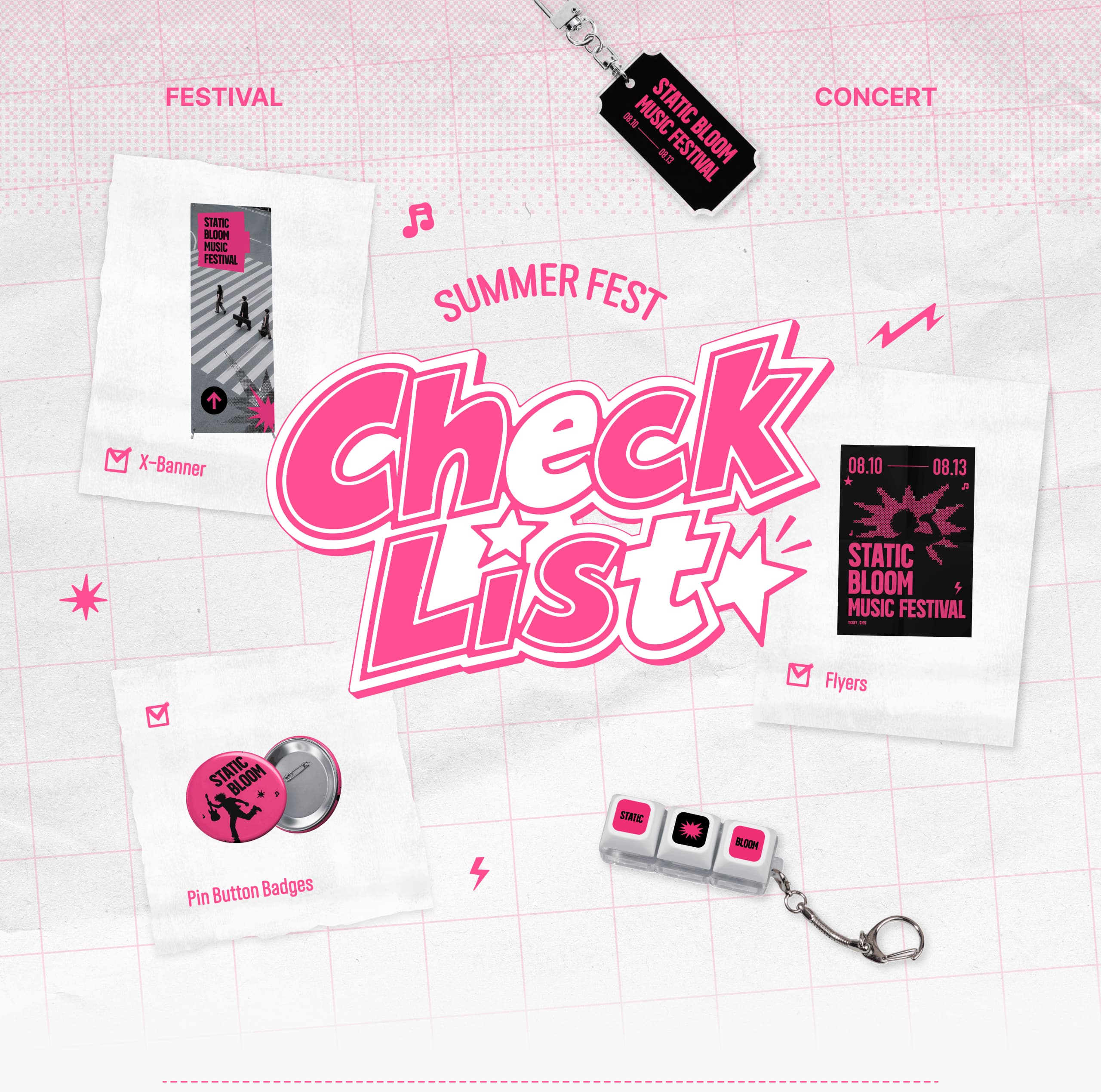 Summer Event Prep Check List