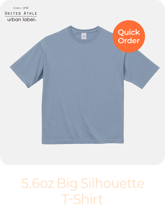 5.6oz빅실루엣티셔츠