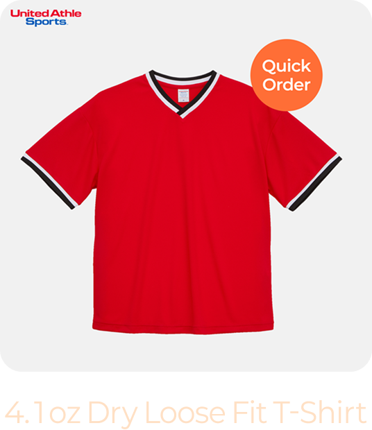 4.1oz 드라이 루즈핏 티셔츠