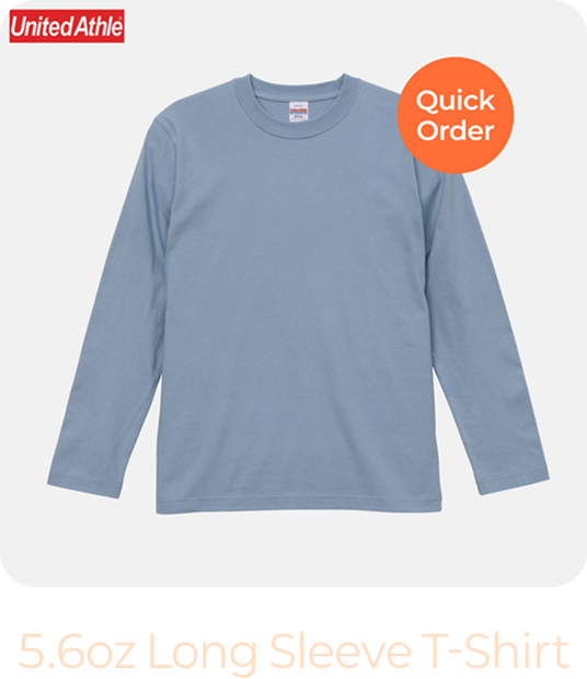 5.6oz 롱슬리브 티셔츠