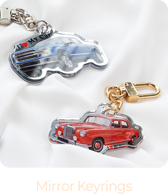 거울 아크릴 키링