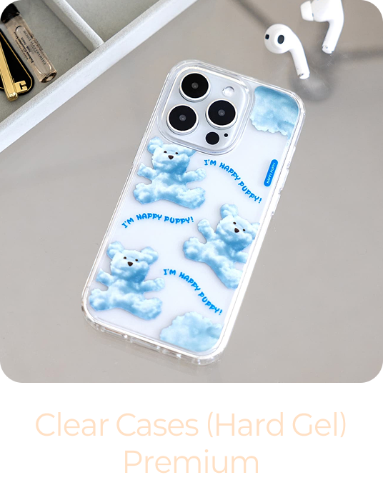 투명 젤 하드 케이스 프리미엄