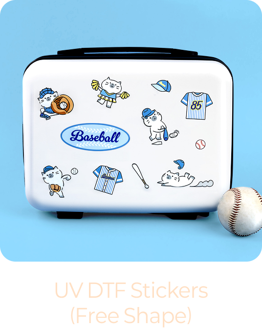 UV자유형스티커