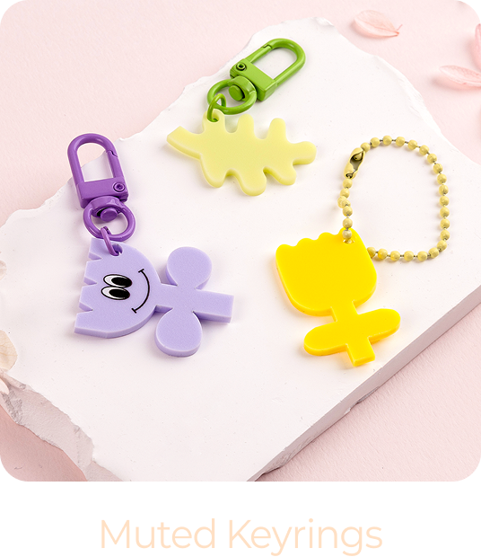 파스텔 뮤트 키링
