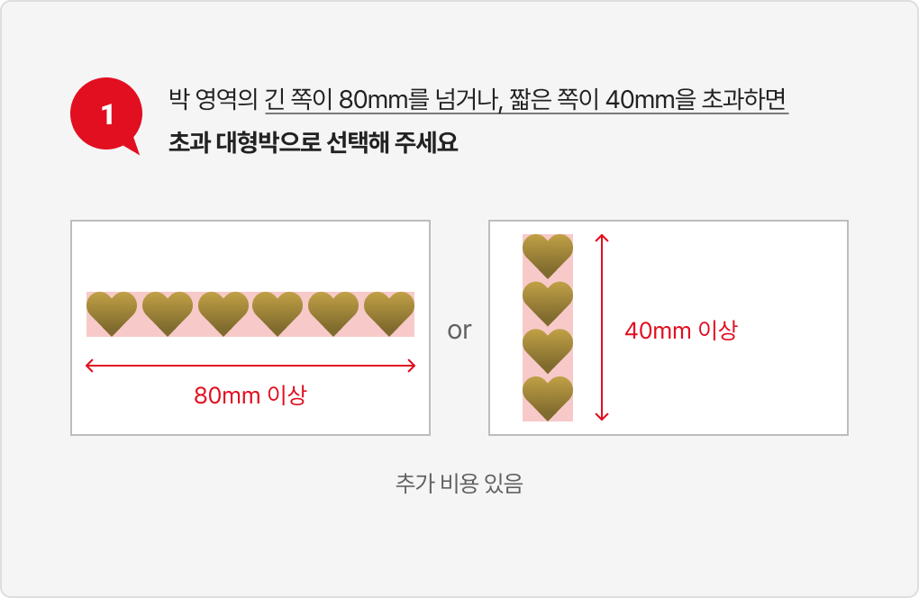 박 영역에 따라 금액이 달라집니다