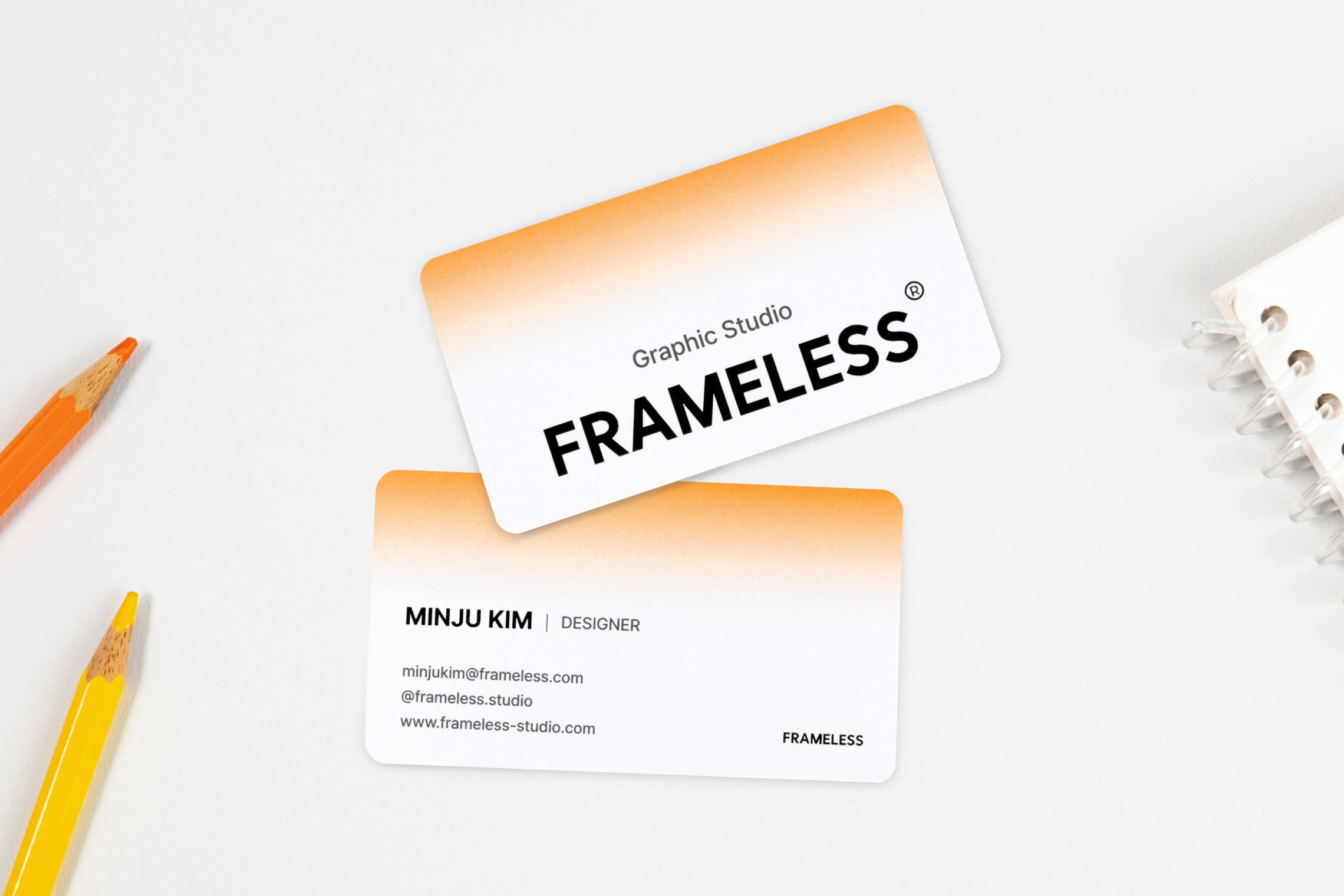 고급지 명함 슬라이드