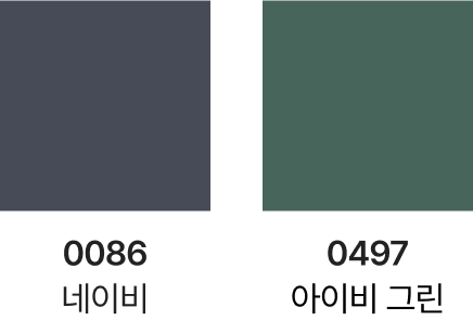 [5204] 4.1oz 드라이 루즈핏 티셔츠 색상 안내 이미지 2