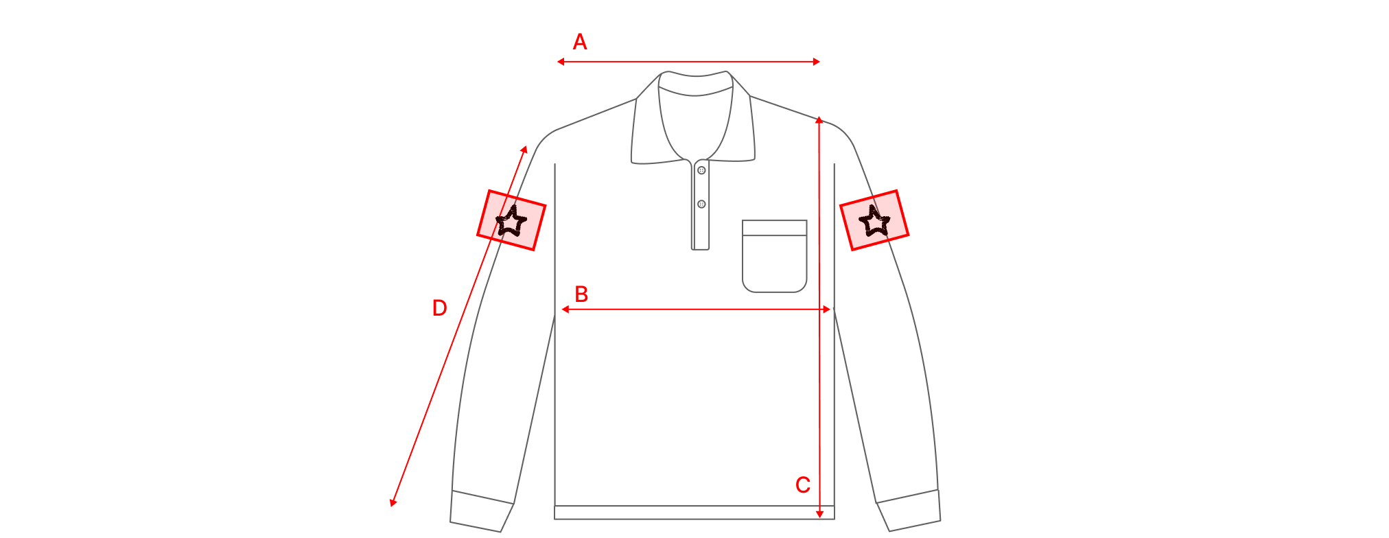 사이즈 - 앞/뒷면