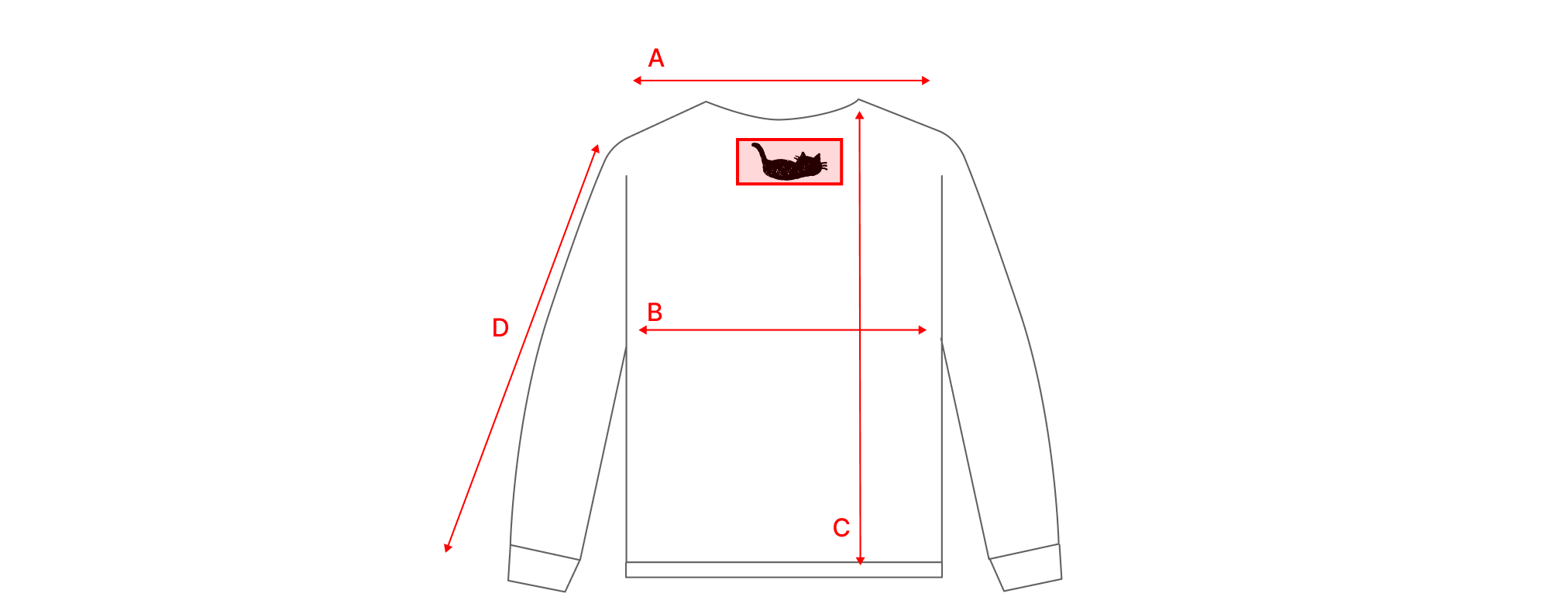 사이즈 - 앞/뒷면