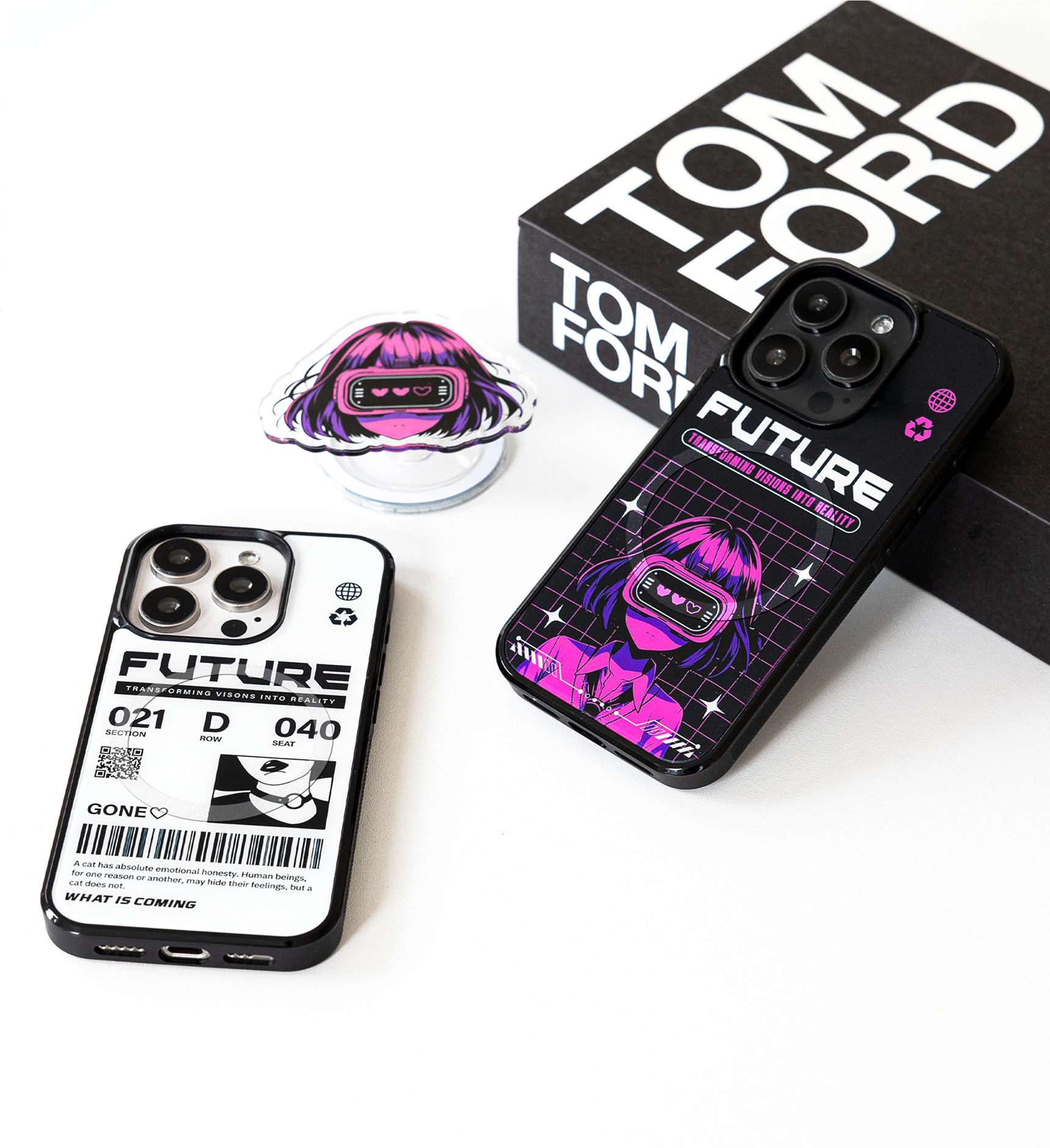 글라스 범퍼 케이스 맥세이프 1