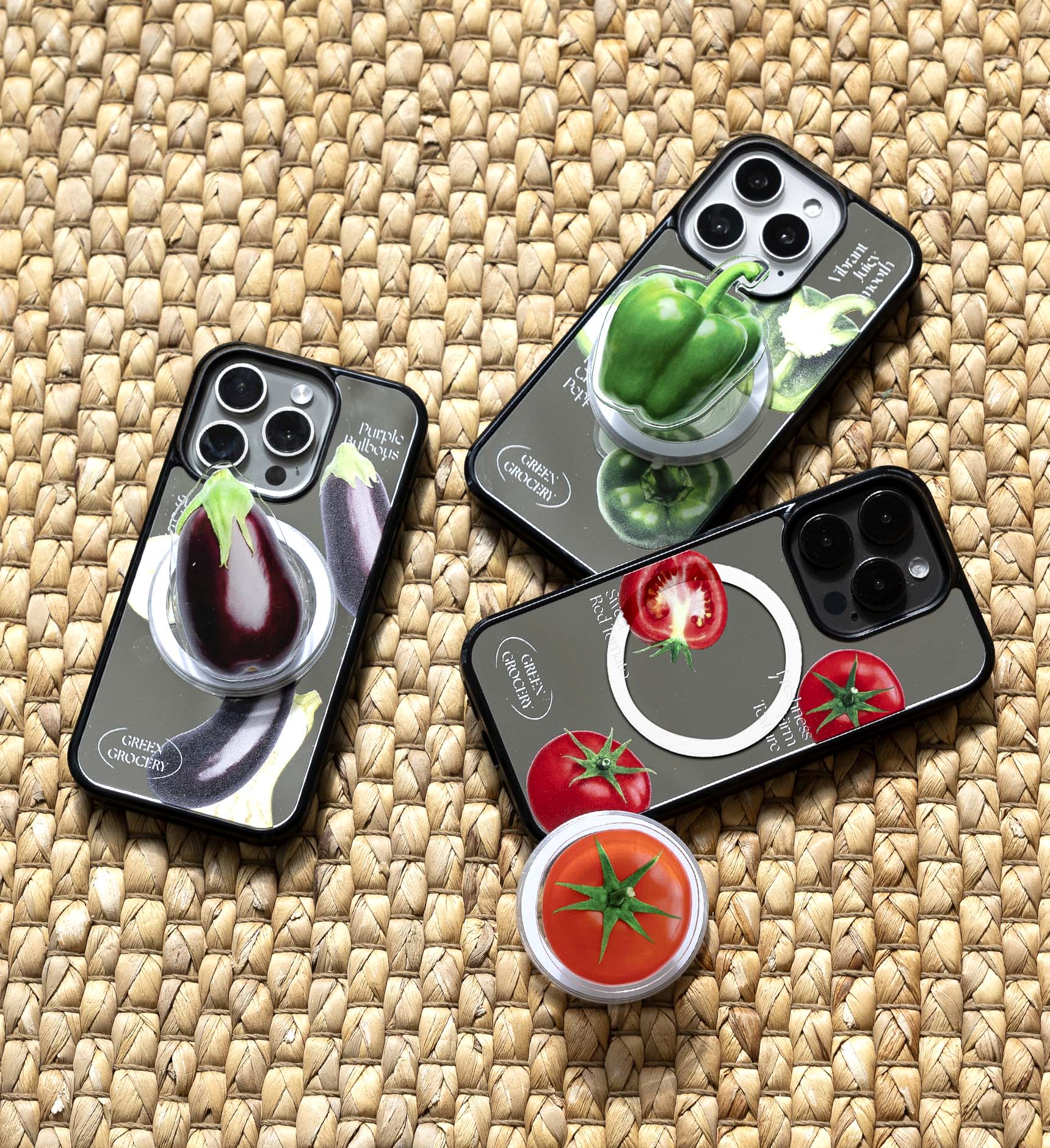 글라스 범퍼 케이스 미러 (일반 / 맥세이프) 2