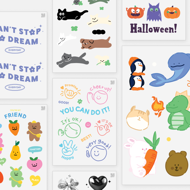 에디터 - 쉬운 주문 가능 (무료 디자인 제공)