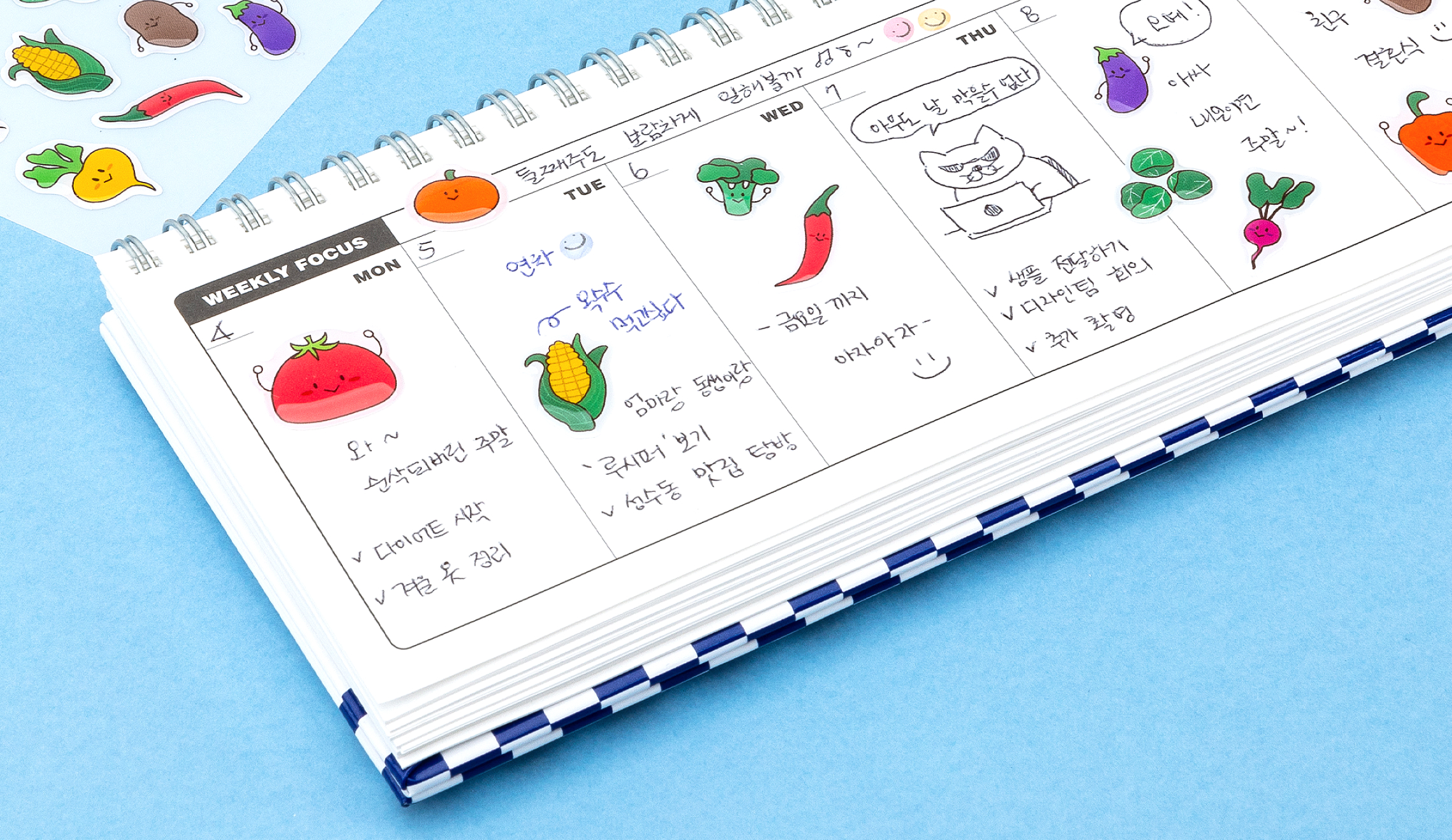 에폭시 자유형 스티커  3