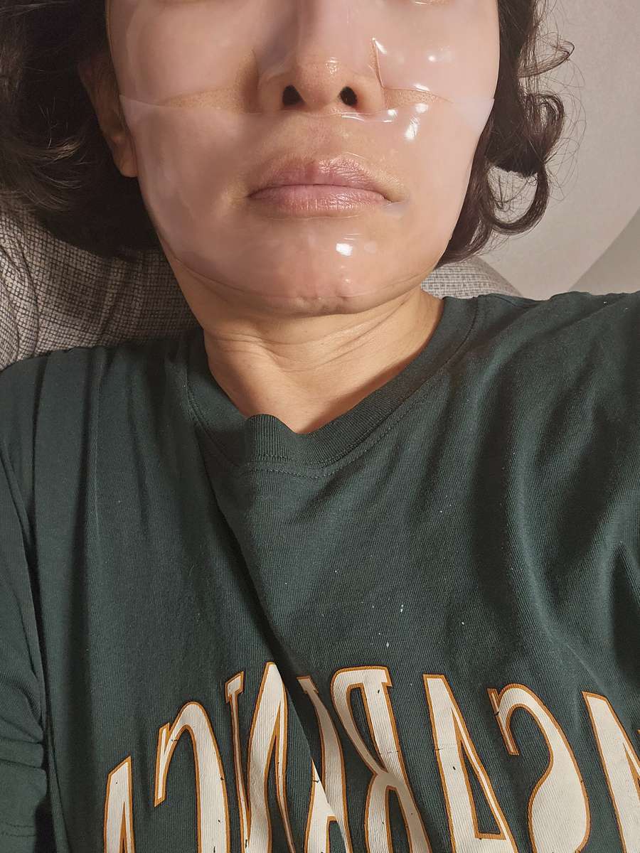 Customer review photo of the AROCELL Super Collagen Mask