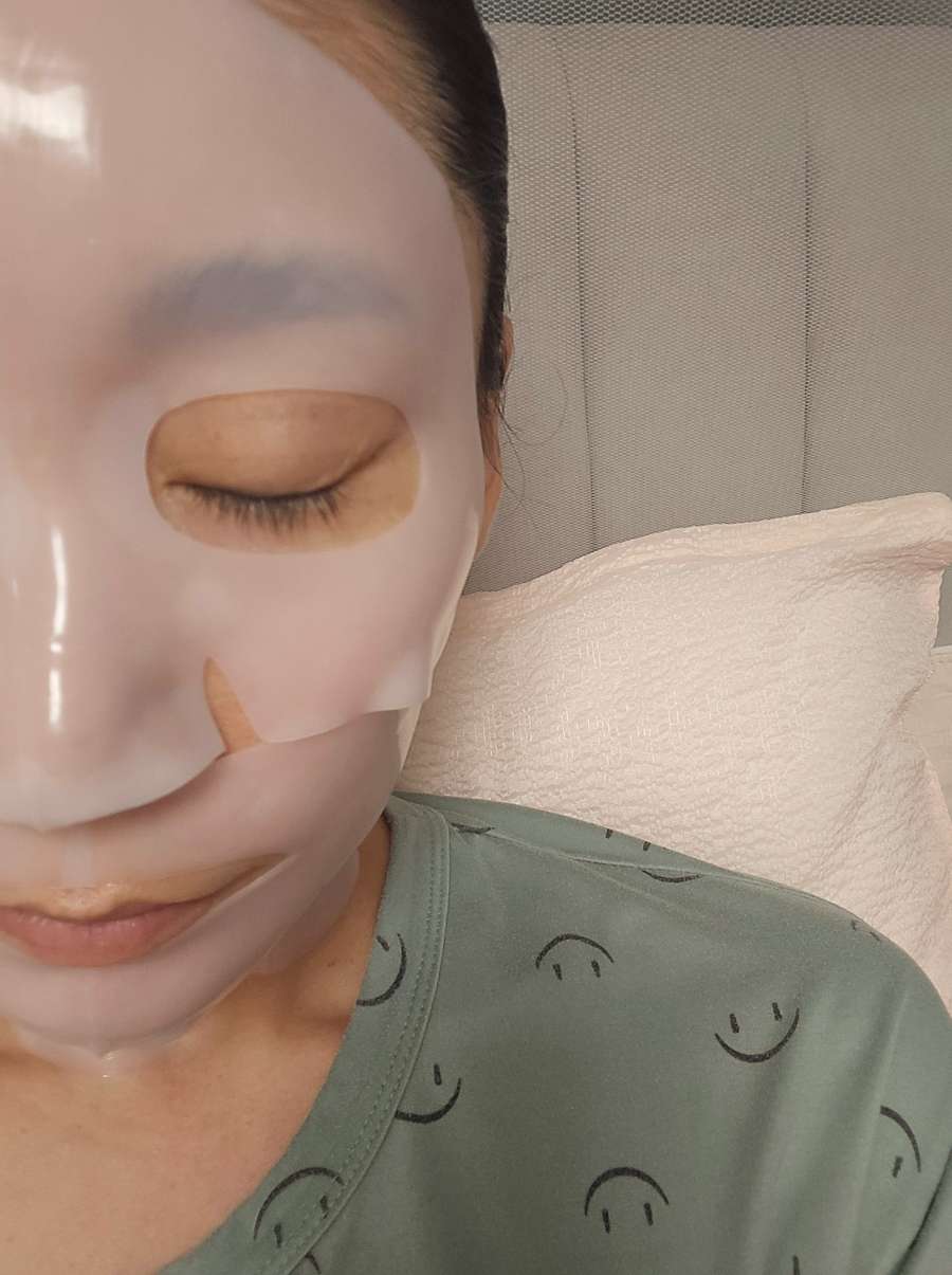 Customer review photo of the AROCELL Super Collagen Mask