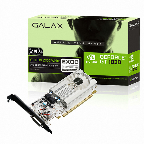 [갤럭시] GALAX 지포스 GT1030 강아지 EXOC D5 2GB LP