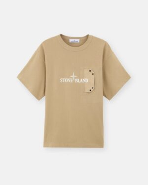 [스톤 아일랜드]로고 프린트 크루넥 반팔 티셔츠 811521079 (2 COLORS)