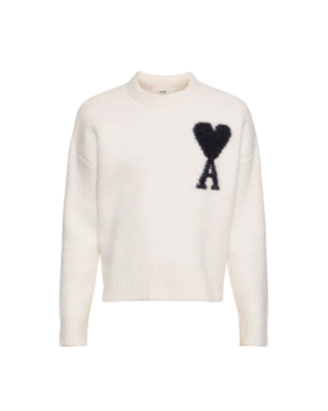 [아미] ADC 헤어리 알파카 블렌드 니트 크루 스웨터 80I-SH7003 (2 COLORS)