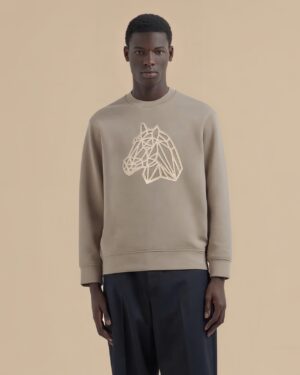 [에르메스] 자수 캐주얼 스웨트셔츠 (2 COLORS)