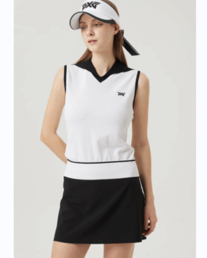 [PXG] 카라 니트 베스트 PJMCW4219 (2 COLOR)
