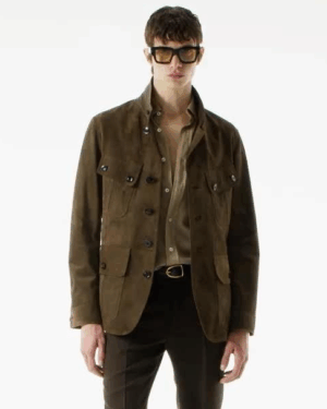 [톰포드] 캐시미어 스웨이드 사토리얼 밀리터리 재킷 (2 COLORS)