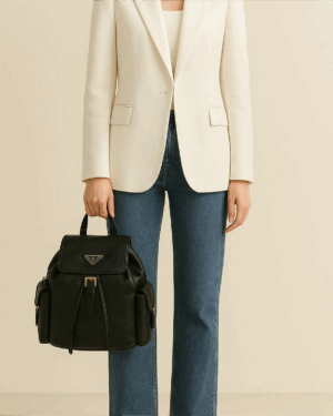 [프라다] 익스플로어 미디엄 나파 가죽 백팩 1BZ080