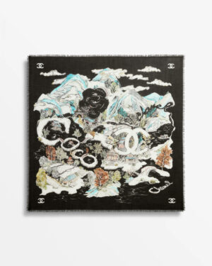 [샤넬] 스퀘어 스카프 AAB103