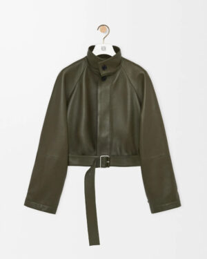 [로에베] 쇼트 트렌치 S359Y34L69