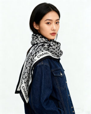 [샤넬] 스퀘어 스카프