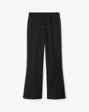 [버버리] 체크 트리밍 코튼 블렌드 트랙 팬츠 (2 COLORS)