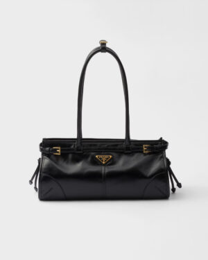 [프라다] 보니 미디엄 가죽 핸드백 1BA426