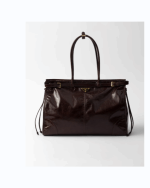 [프라다] 보니 엑스트라 라지 가죽 핸드백 1BA439