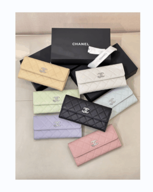 [샤넬] 캐비어 장지갑 AP3724