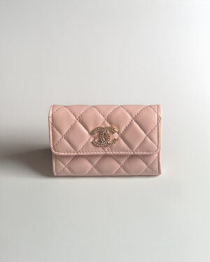 [샤넬] 플랩 카드 지갑 AP4492